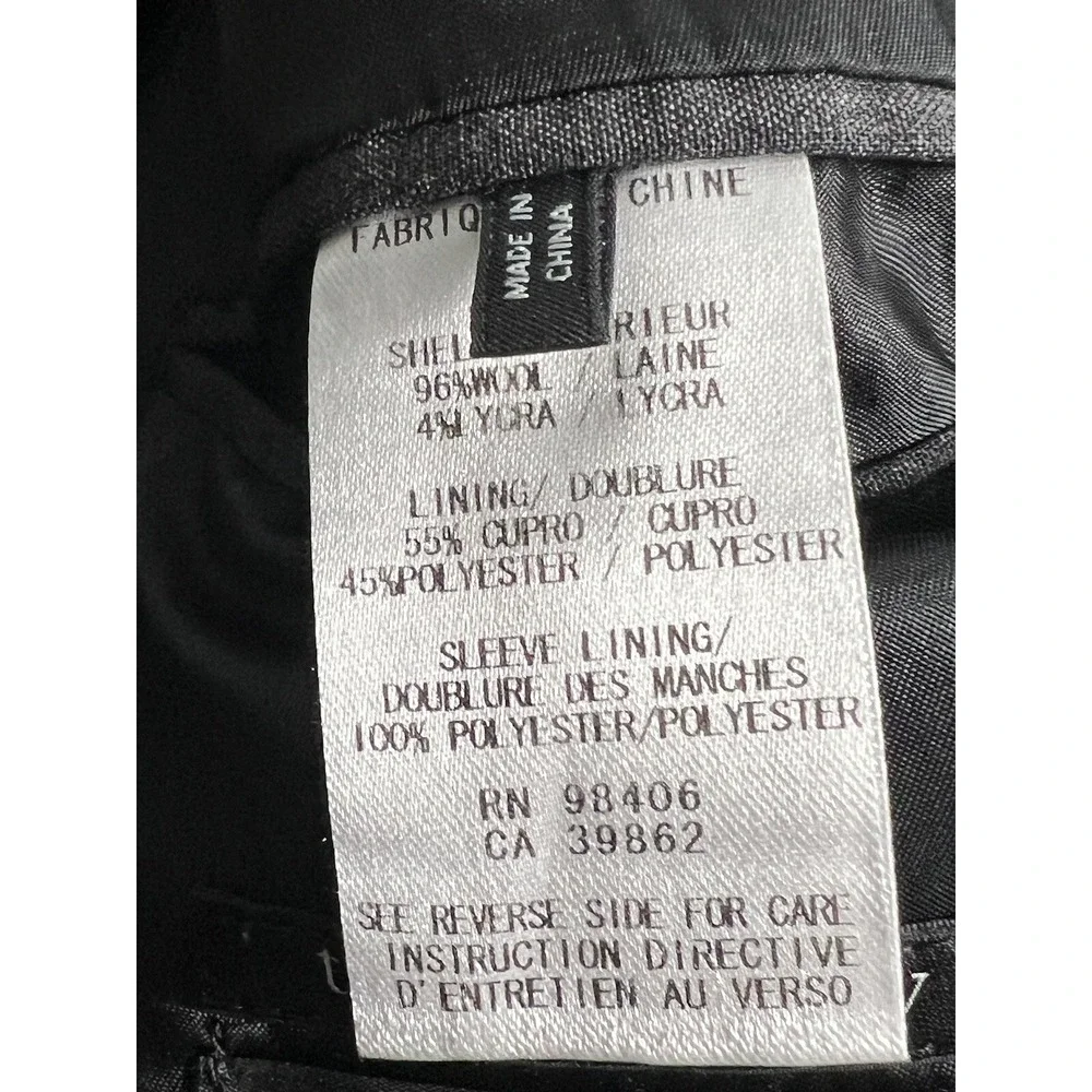 Theory‎ Blazer Mens 40 Sports Coat Grey Wool Regular Classic Jacket